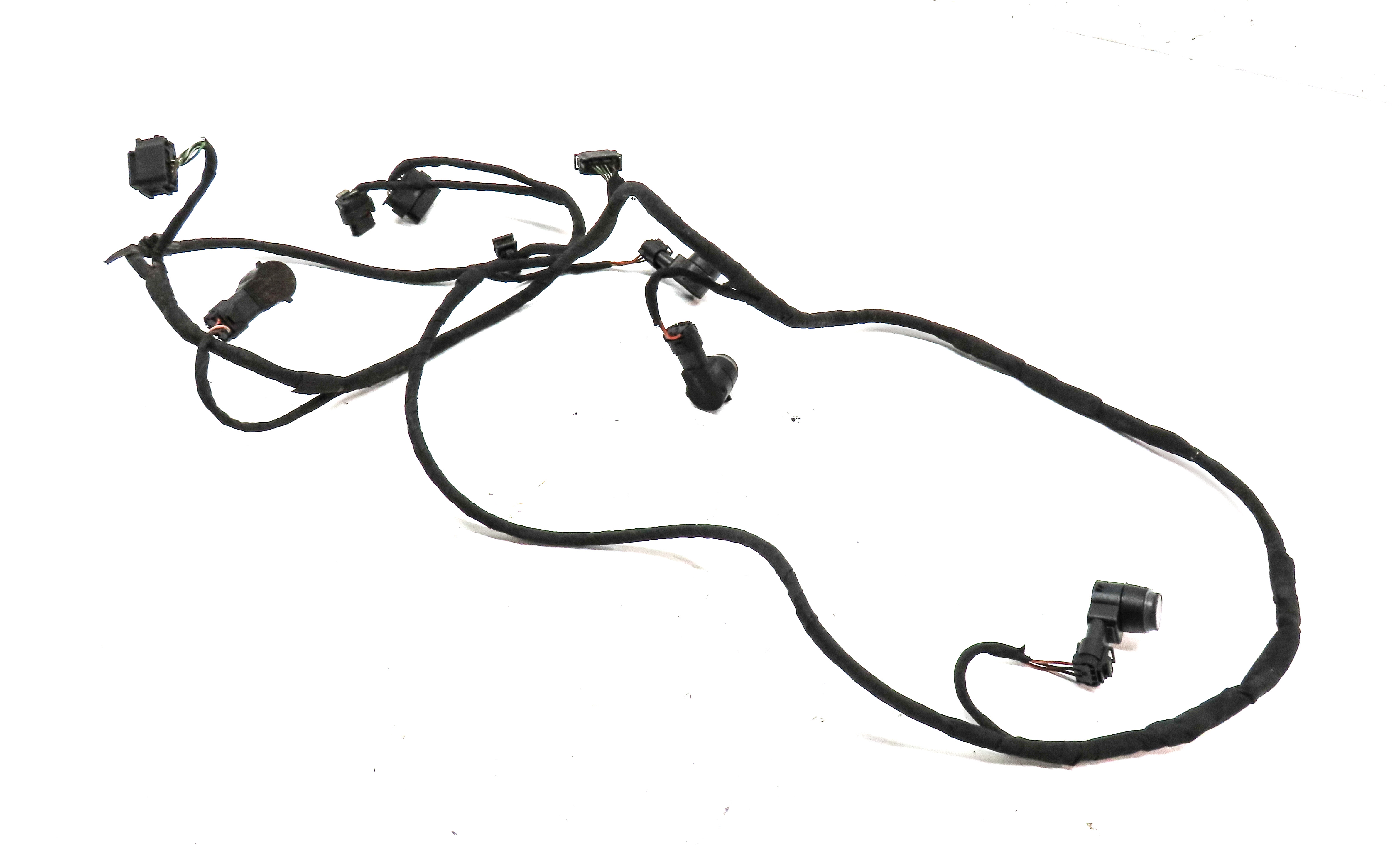 2012 MERCEDES ML350 W166 REAR PARK ASSIST PDC SENSOR SET4 (Brown) & WIRE HARNESS — exact item pictured